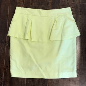 Forever 21 Lime Skirt